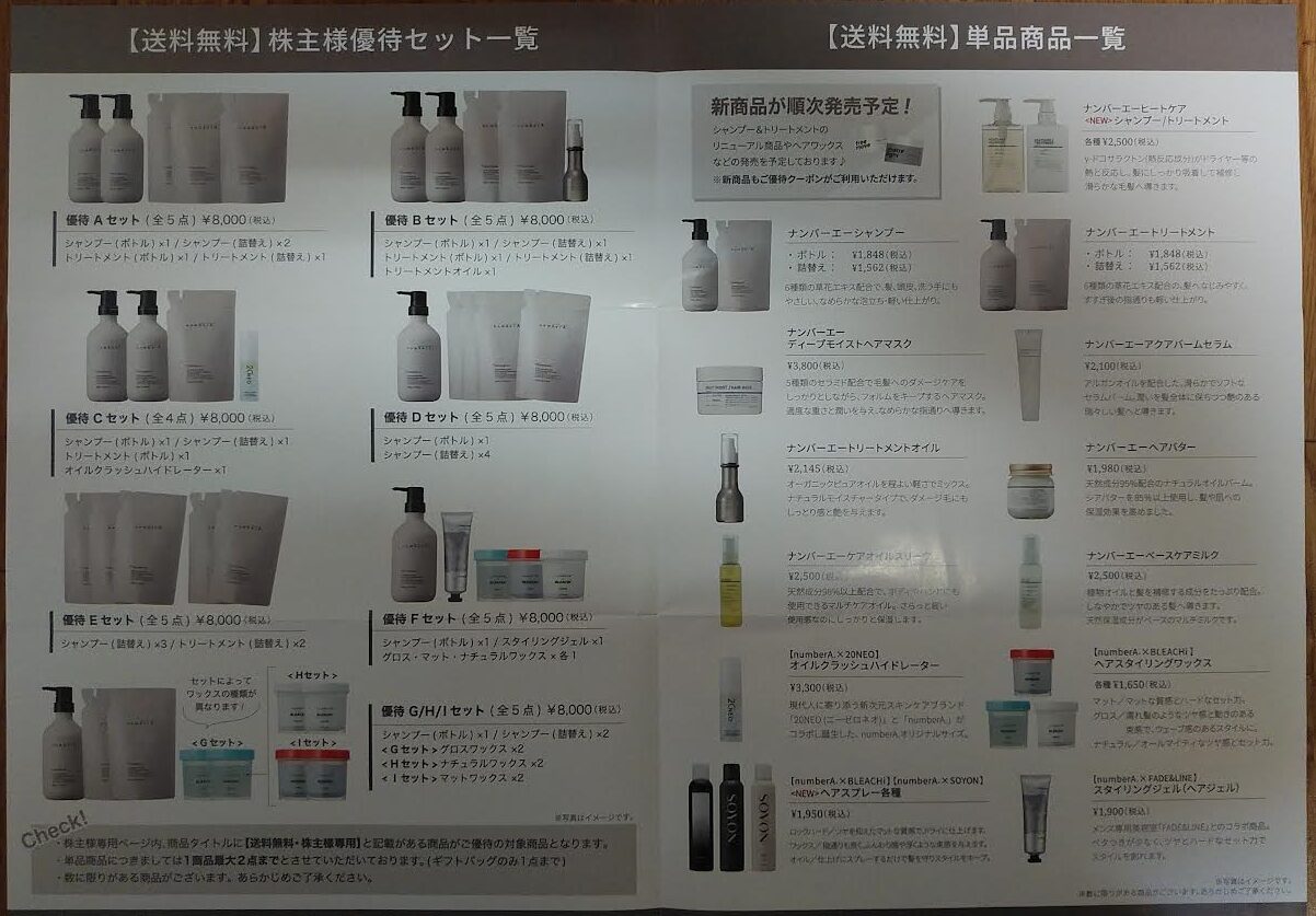 AB＆companyの株主優待