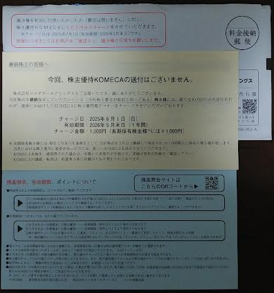 コメダホールディングスの株主優待